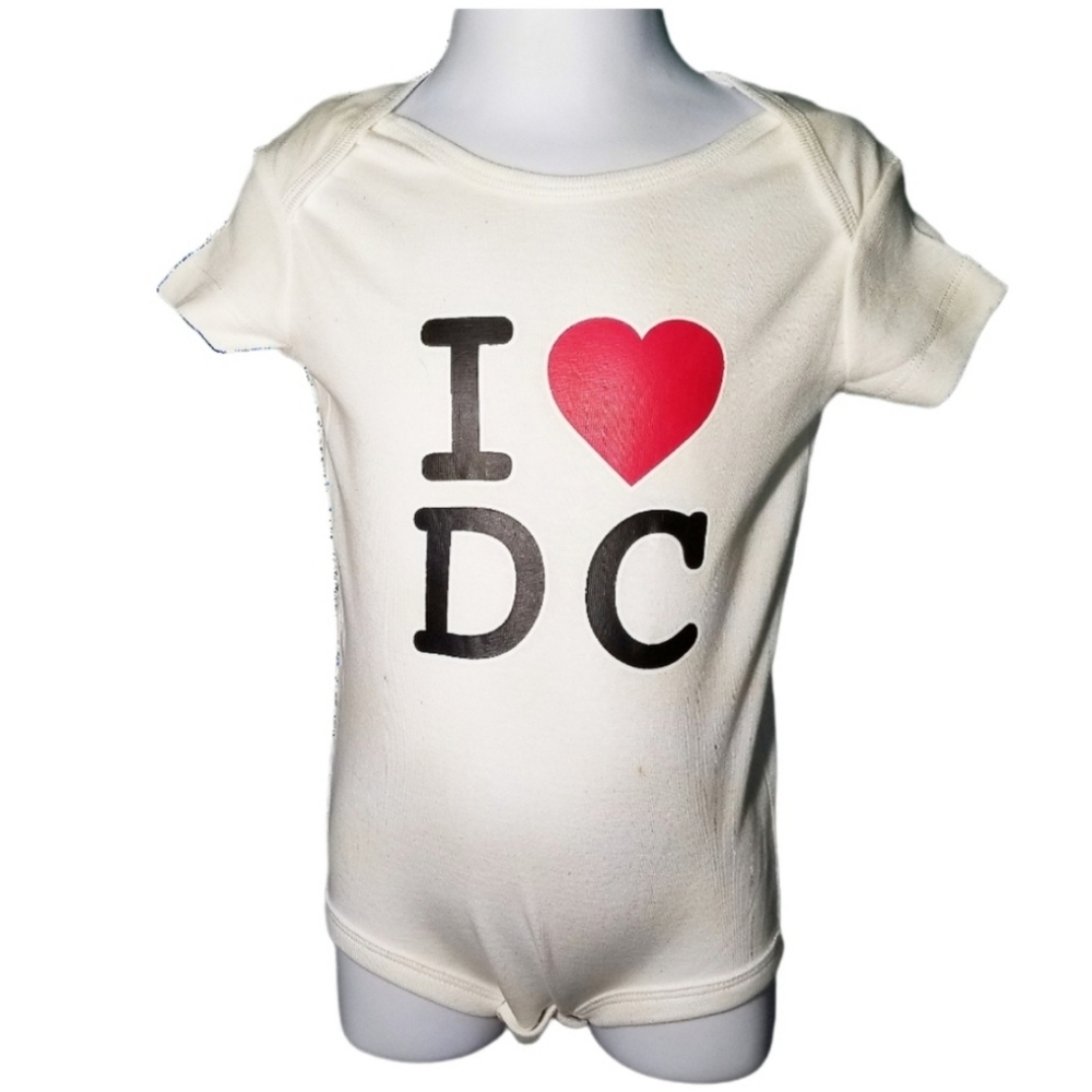 HEALTHKNIT "I ❤ DC " ONE-PIECE 12 MOS - Picture 6 of 10